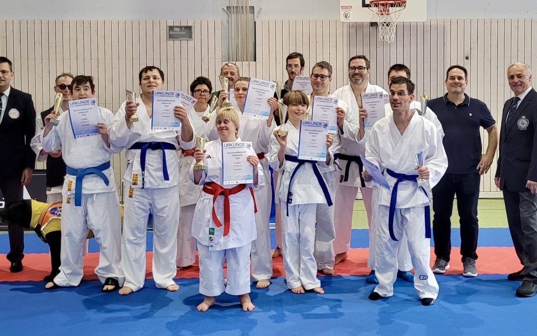 Sie sind die Besten: Unser Para-Karateteam!