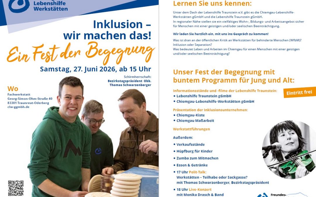 Inklusion – wir machen das!